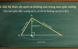Toán lớp 9 - Bài 4: Hệ thức giữa cạnh và góc