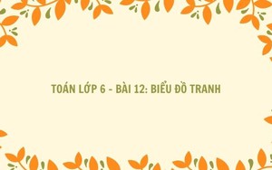 Toán lớp 6 - Bài 12: Biểu đồ tranh