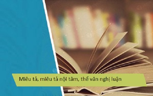 Văn học lớp 9 - Bài 12: Miêu tả, miêu tả nội tâm, thể văn nghị luận