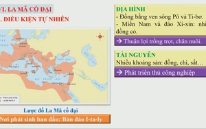 Lịch sử lớp 6 - Bài 8: Xã hội La Mã cổ đại