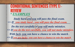 Tiếng Anh lớp 9 - Bài 14 - Unit 5: Review grammar "If" (Type 1) and Modal verbs
