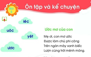 Tiếng Việt lớp 1 - Bài 101: Ôn tập