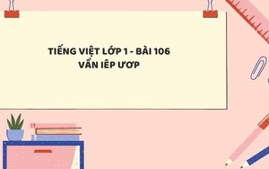 Tiếng Việt lớp 1 - Bài 106: Vần iêp, ươp