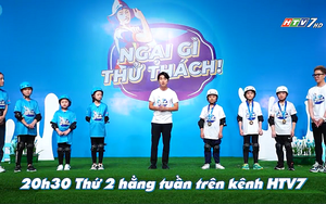 Các bé nỗ lực không ngừng, quyết tâm chinh phục thử thách