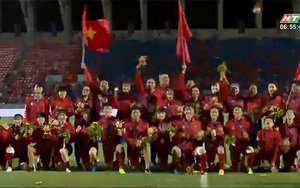 Tuyển bóng đá nữ Việt Nam lập kỷ lục 3 lần liên tiếp vô địch SEA Games