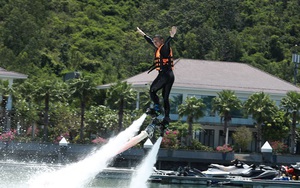 Lynk Lee suýt bật khóc vì áp lực bay flyboard