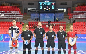 Đội tuyển Futsal Việt Nam thi đấu giải Futsal Continental 2022