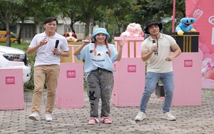 Khả Như “gục ngã” khi vật tay với người chơi