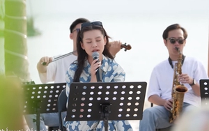 Bùi Lan Hương bất ngờ xuất hiện tại Phú Quốc, cover "Đâu chỉ riêng em" đầy da diết
