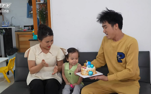 Huỳnh Nhu “tung cú lừa” khi làm bánh tặng vợ