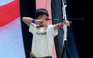 Cung thủ nhí Minh Khôi và tài thiện xạ khiến ban giám khảo trầm trồ