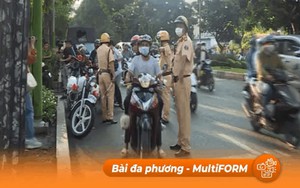 Đảm bảo an ninh trật tự trước cổng trường