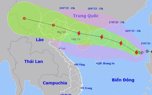 Bão số 1 dự kiến đổ bộ vào Bắc Bộ, chủ động ứng phó mưa lũ