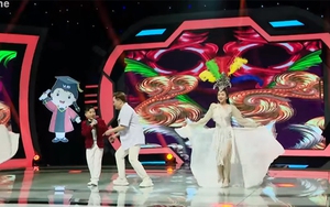 MC nhí trổ tài dẫn dắt chương trình cùng giám khảo Đại Nghĩa