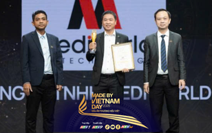 Mediworld nhận giải "Dấu Ấn Thương hiệu Việt Đổi mới Sáng tạo" tại Made by Vietnam Day 2025