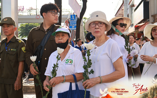“Nhất định tôi phải có mặt để trực tiếp tiễn các anh một chặng đường cuối”
