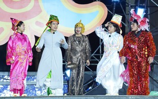 Táo Quân phiên bản 2 Ngày 1 Đêm Tết: Cris Phan hóa Táo Bà tự tin "ke đầu"