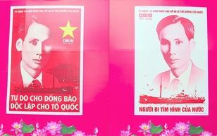 "Tiếp nối di sản Hồ Chí Minh" từ không gian nghệ thuật