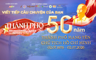 "Thành phố trong tôi": Viết tiếp câu chuyện 50 năm rạng rỡ của thành phố mang tên Bác