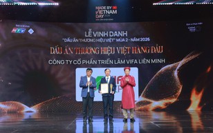 VIFA Liên Minh tự hào đoạt giải “Dấu ấn Thương hiệu Việt hàng đầu” tại Made by Vietnam Day 2026