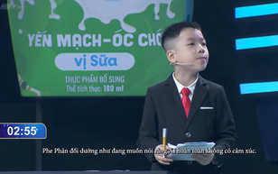 Siêu tài năng nhí: Thành Vinh bản lĩnh hùng biện sắc bén trước đàn anh