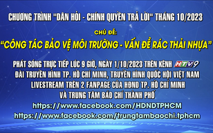 "Dân hỏi - Chính quyền trả lời" tháng 10/2023