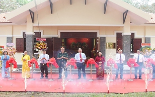 Khánh thành Nhà trưng bày kết hợp “Không gian văn hóa Hồ Chí Minh” Di tích lịch sử Dân công hỏa tuyến Vĩnh Lộc - Mậu Thân 1968