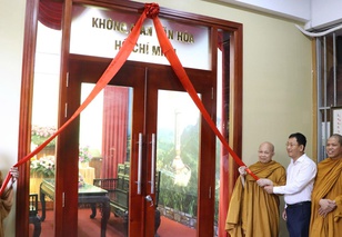 Khánh thành Không gian văn hóa Hồ Chí Minh tại Pháp viện Minh Đăng Quang