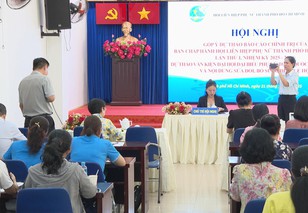 Hội Liên hiệp Phụ nữ TP. Hồ Chí Minh góp ý dự thảo báo cáo chính trị nhiệm kỳ 2025-2030