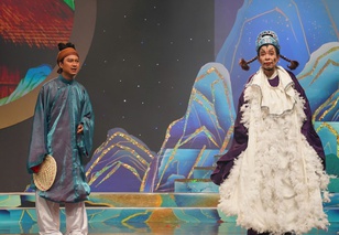 Quốc Hưng và Cao Hùng Sơn cặp đôi "phản diện" hài hước "gây bão" tại Vườn Âm Nhạc