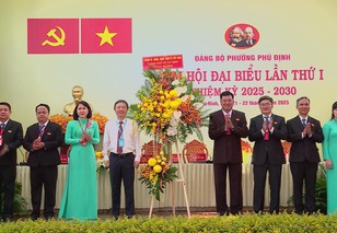Đại hội đại biểu Đảng bộ phường Phú Định lần thứ I nhiệm kỳ 2025-2030