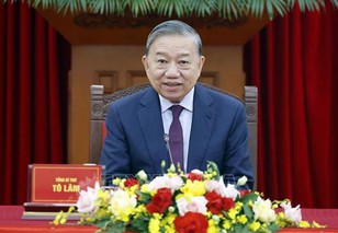 Tổng thống Liên bang Nga Vladimir Putin điện đàm với Tổng Bí thư Tô Lâm