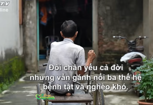 Cùng vượt khó - tập 10: Nghị lực gia đình người đàn ông teo cơ