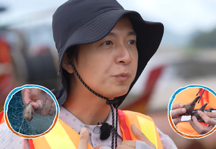 Ngô Kiến Huy và trải nghiệm “dở khóc dở cười” khi đi đánh bắt cá sáng sớm