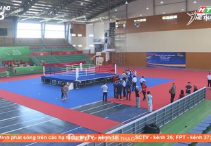 Nhà thi đấu Đông Hòa sẵn sàng tổ chức môn Muay tại Đại hội Thể thao toàn quốc 2026