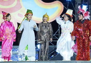 Táo Quân phiên bản 2 Ngày 1 Đêm Tết: Cris Phan hóa Táo Bà tự tin "ke đầu"