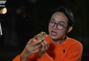 Pizza La Mã, T-bone nướng than chinh phục Kan Hy tại “Quán ăn hạnh phúc”