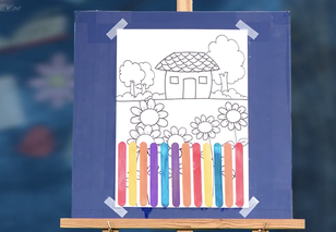 Góc nhỏ kỳ diệu: Học vẽ khu vườn