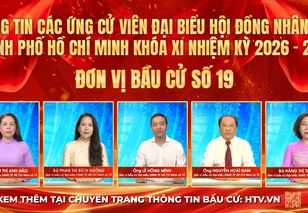 Thông tin các ứng cử viên Đại biểu Hội đồng nhân dân TP. Hồ Chí Minh Khóa XI - Đơn vị bầu cử số 19