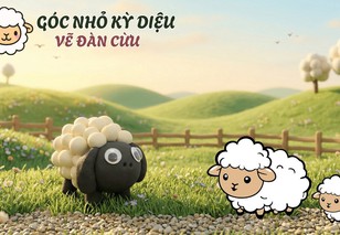 Góc nhỏ kỳ diệu: Vẽ đàn cừu 3D
