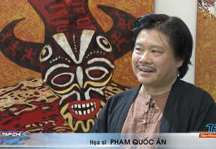 Tạp chí văn nghệ: Họa sĩ Phạm Quốc Ân và "Thiêng - Cơ Tu"
