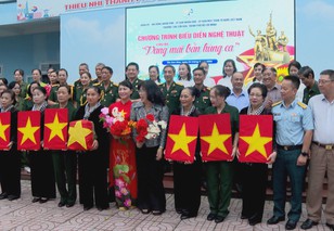 Phường Tân Sơn Hòa tổ chức chương trình nghệ thuật tri ân người có công