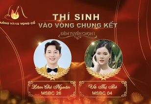 Chuông vàng vọng cổ 2026: Lộ diện 2 tấm vé đầu tiên vào vòng Chung kết