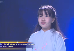Siêu tài năng nhí: Bé Khả Hân 10 tuổi giải 33 thế cờ vua khó trong 3 phút