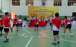 Sôi nổi Giải Đá cầu nghệ thuật quốc gia 2025