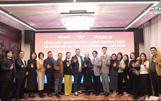 Công bố hệ thống giải golf trẻ Hanwha Life VGA Junior Tour 2026