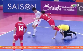 Tuyển Futsal Việt Nam chiến thắng lượt trận thứ 2 tại VCK Futsal Châu Á