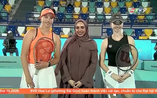 Hạt giống số 3 Clara Tauson vào tứ kết WTA 500 Abu Dhabi Open