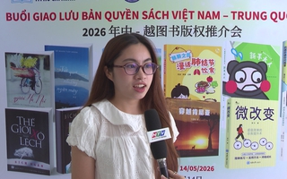 Giao lưu bản quyền sách Việt - Trung mở không gian sáng tạo cho văn học