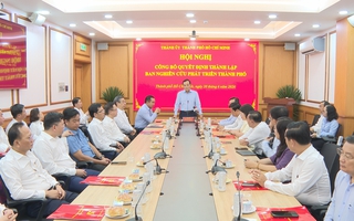 TP. Hồ Chí Minh thành lập Ban Nghiên cứu phát triển, thúc đẩy các cơ chế, chính sách đột phá